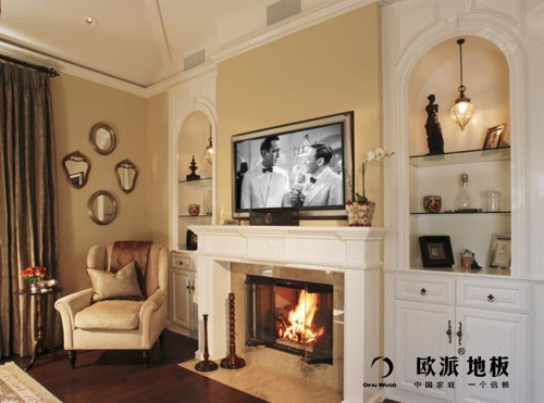 用拼花式木地板盡顯歐式風格